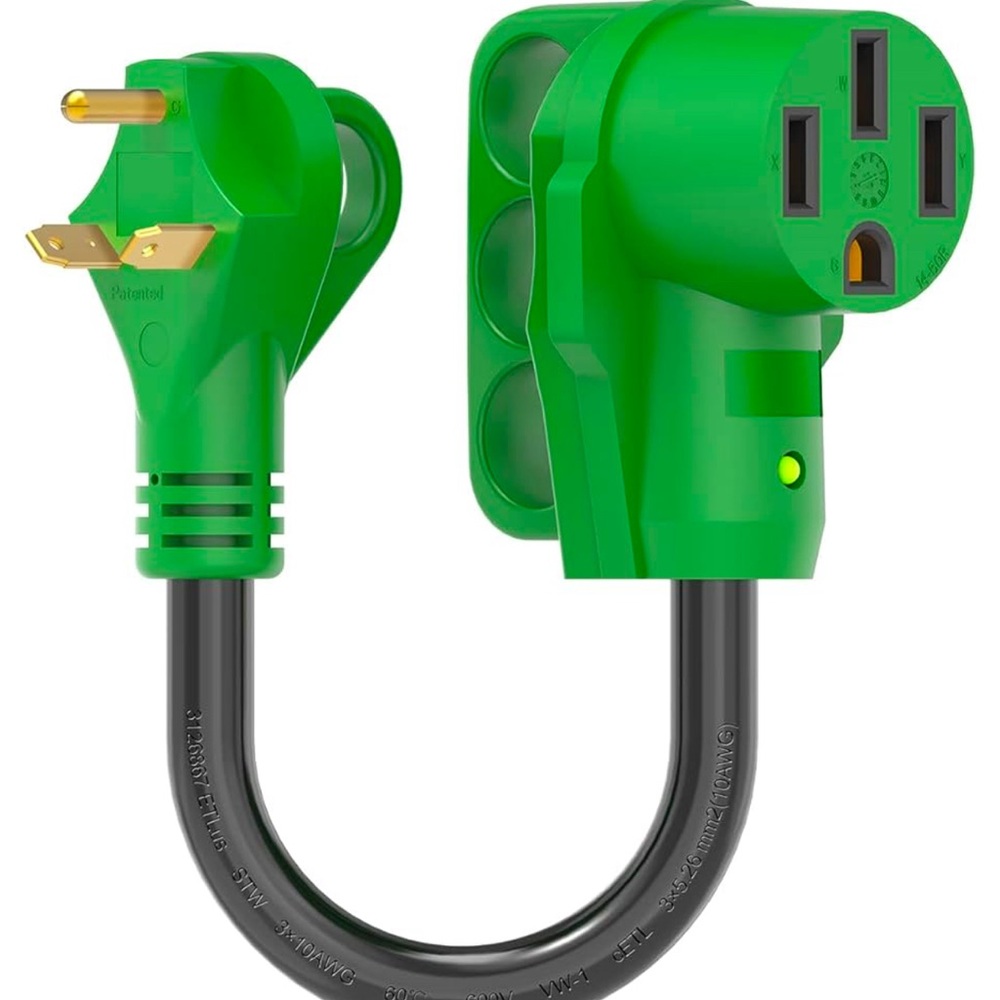 RVGUARD 30 to 50 Amp RV Adapter Cord